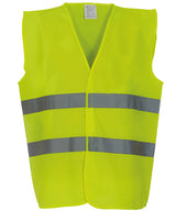 Yoko Hi-Vis 2-Band Waistcoat