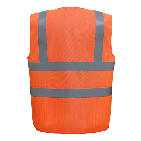 Yoko Hi-Vis Flame-Retardant Anti-Static Waistcoat (Hvw100Asfr)