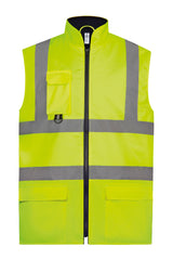 Yoko Hi-Vis Padded Bodywarmer