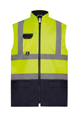 Yoko Hi-Vis Padded Bodywarmer