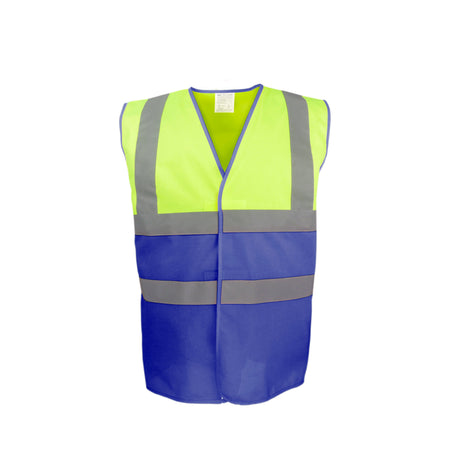 Yoko Hi-Vis Two-Tone Waistcoat (Hvw122)