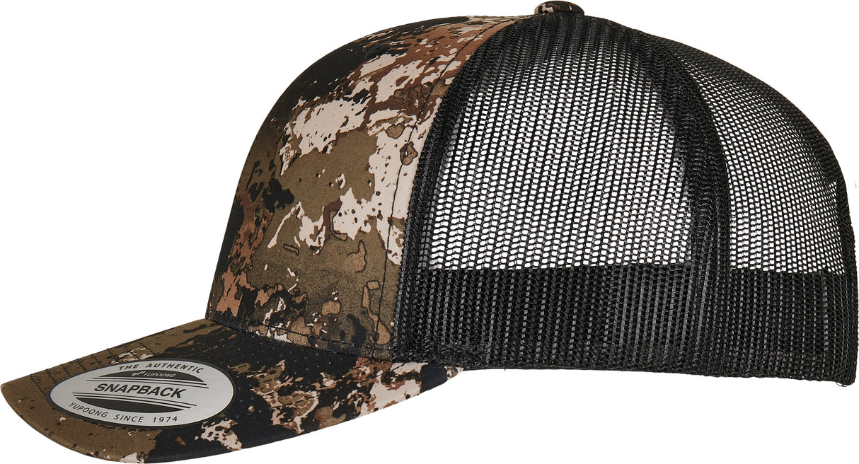 Flexfit By Yupoong Yp Classics® Veil Camo Retro Trucker Cap (6606Vc)