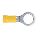 Sealey Easy-Entry Ring Terminal Ø10.5mm (3/8") Yellow Pack of 100