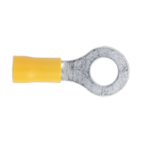 Sealey Easy-Entry Ring Terminal Ø8.4mm (5/16") Yellow Pack of 100