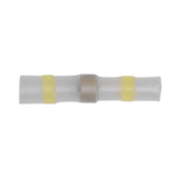 Sealey Heat Shrink Butt Connector Solder Terminal 12-10 AWG Yellow Pack of 25
