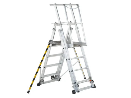 Zarges ZAP 1 Access Platform, Platform Height 1.0/1.3/1.6/1.8m 4 - 7 Rungs