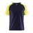 Blaklader T-Shirt 3515 #colour_navy-blue-hi-vis-yellow