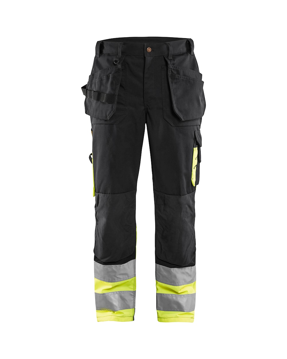 Blaklader Hi-Vis Trousers 15291860 - Black/Hi-Vis Yellow