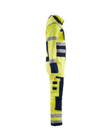 Blaklader Multinorm Winter Overall 6368 #colour_hi-vis-yellow-navy-blue