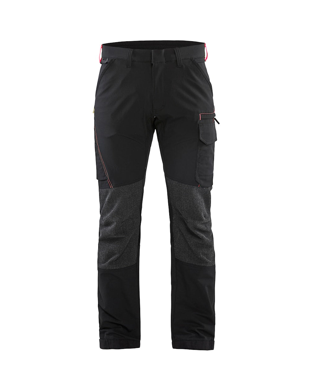 Blaklader 4-Way-Stretch Service Trousers 1422 - Black/Red