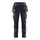 Blaklader Women's Craftsman Trousers with Stretch 7115 #colour_dark-navy-black