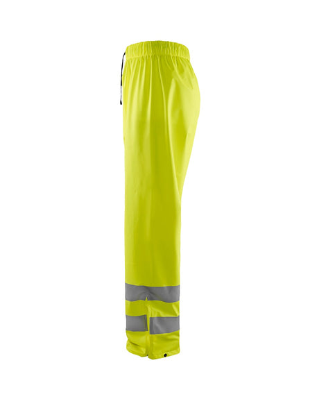 Blaklader Rain Trousers Hi-Vis Level 1 1384 #colour_hi-vis-yellow