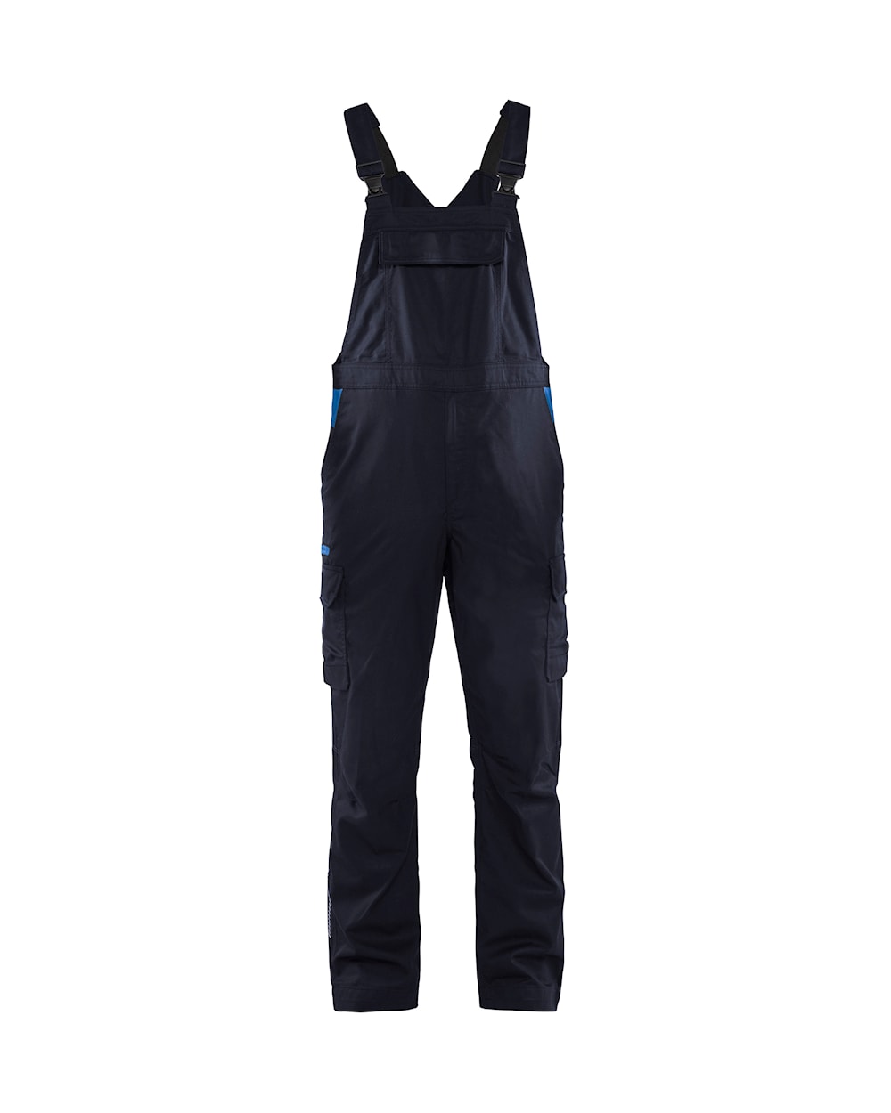 Blaklader Industry Bib Overall Stretch 2644 - Navy Blue/Cornflower Blue