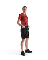 Blaklader Women's Service Shorts with Stretch 7149 #colour_black