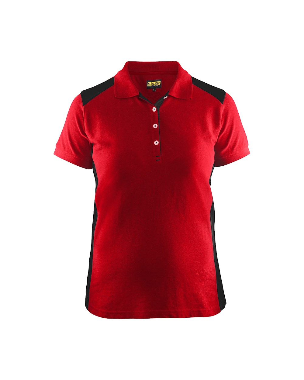 Blaklader Women's Polo Shirt 3390 #colour_red-black