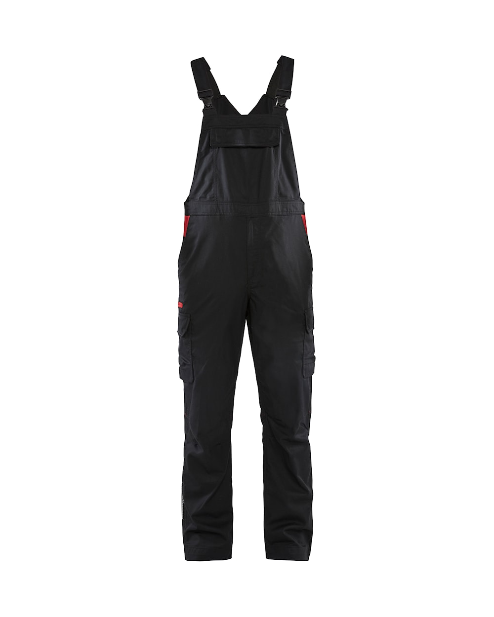 Blaklader Industry Bib Overall Stretch 2644 - Black/Red