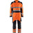 Blaklader Multinorm Inherent Overalls 6089 #colour_orange-navy-blue