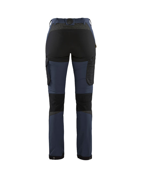 Blaklader Ladies 4-Way Stretch Service Trousers 7122 #colour_dark-navy-black