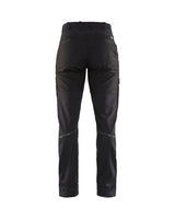 Blaklader Women's Service Trousers with Stretch 7166 #colour_black-dark-grey