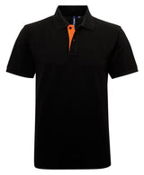 Asquith & Fox Men's Classic Fit Contrast Polo