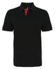 Asquith & Fox Men's Classic Fit Contrast Polo