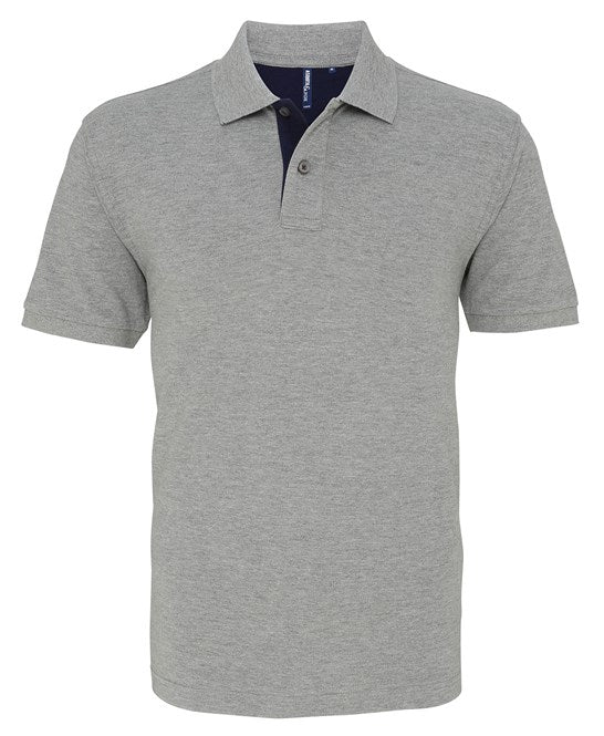 Asquith & Fox Men's Classic Fit Contrast Polo