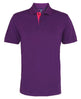 Asquith & Fox Men's Classic Fit Contrast Polo