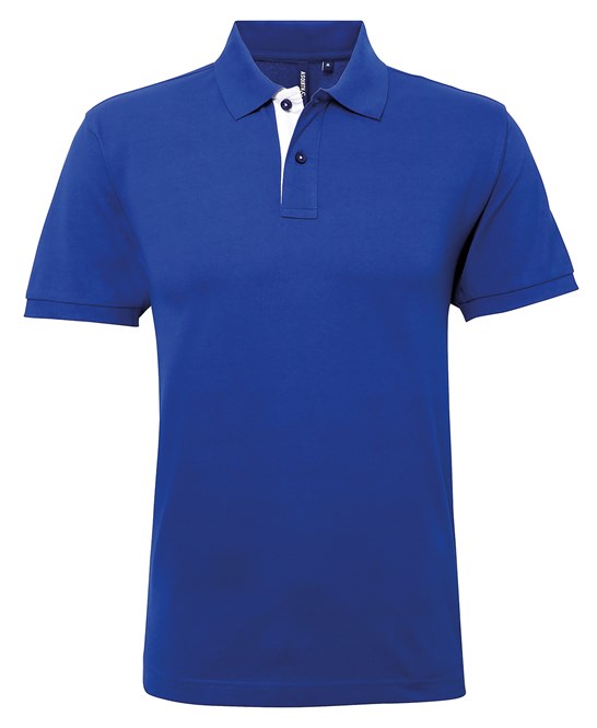 Asquith & Fox Men's Classic Fit Contrast Polo