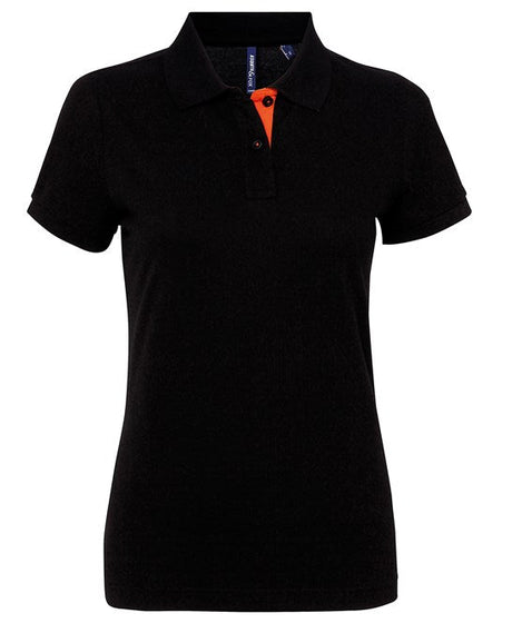 Asquith & Fox Women's Contrast Polo