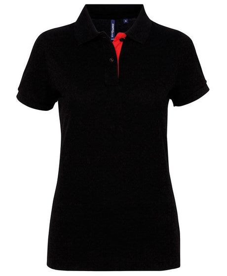 Asquith & Fox Women's Contrast Polo