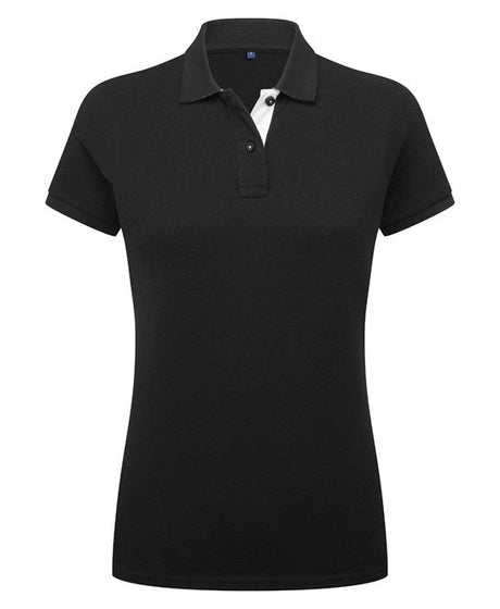 Asquith & Fox Women's Contrast Polo