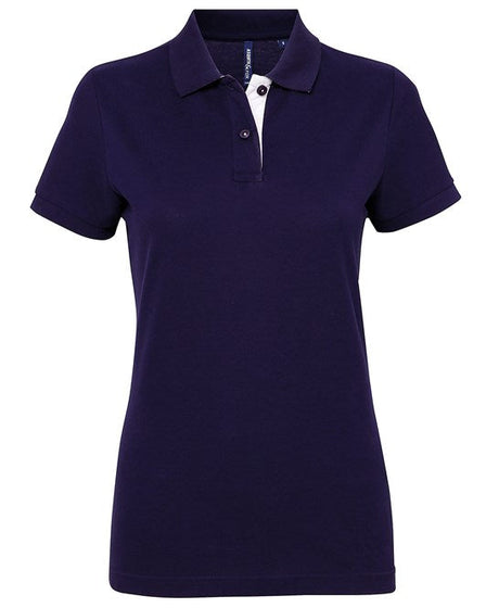 Asquith & Fox Women's Contrast Polo