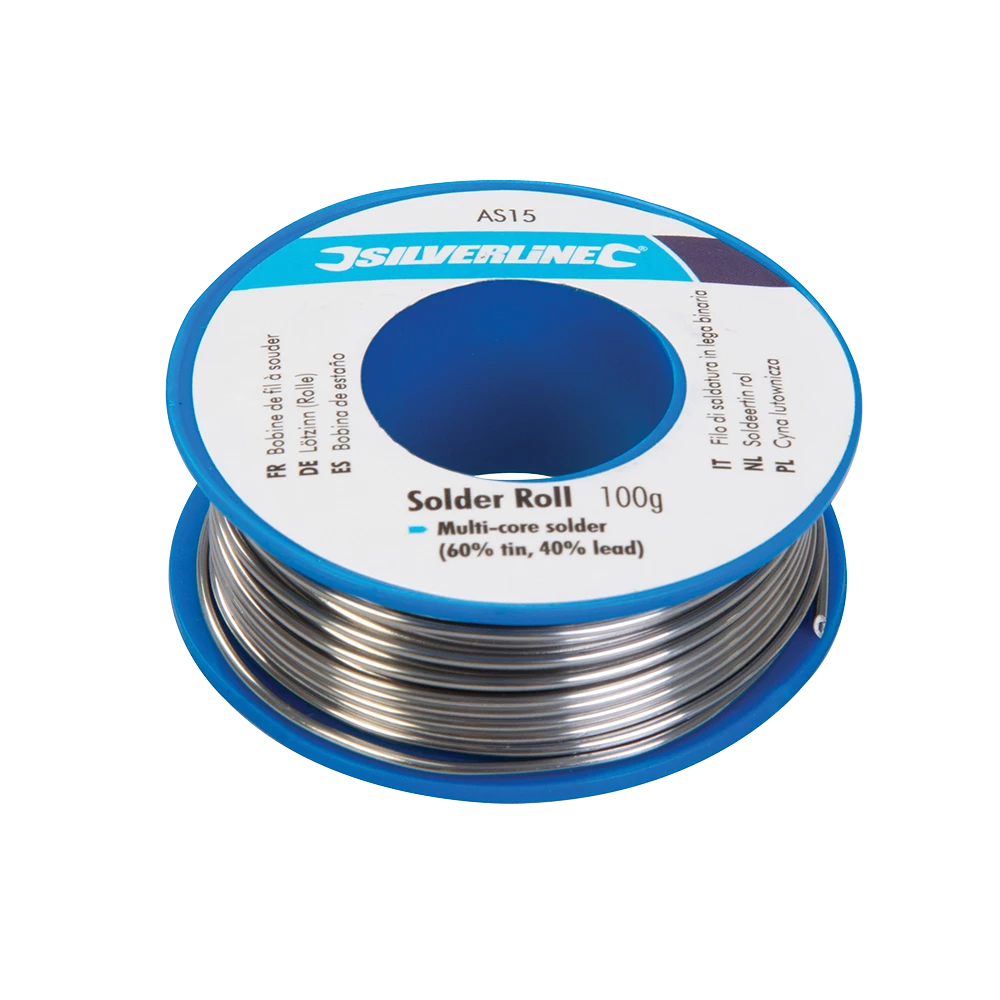 Silverline Solder Roll 100g