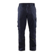 Blaklader Welding Trousers 1701 #colour_navy-blue-hi-vis-yellow
