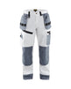 Blaklader X1500 Painters Trousers 1510 #colour_white-grey