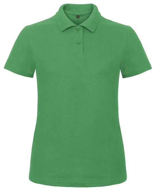 B&C Collection Id.001 Polo Women - Kelly Green