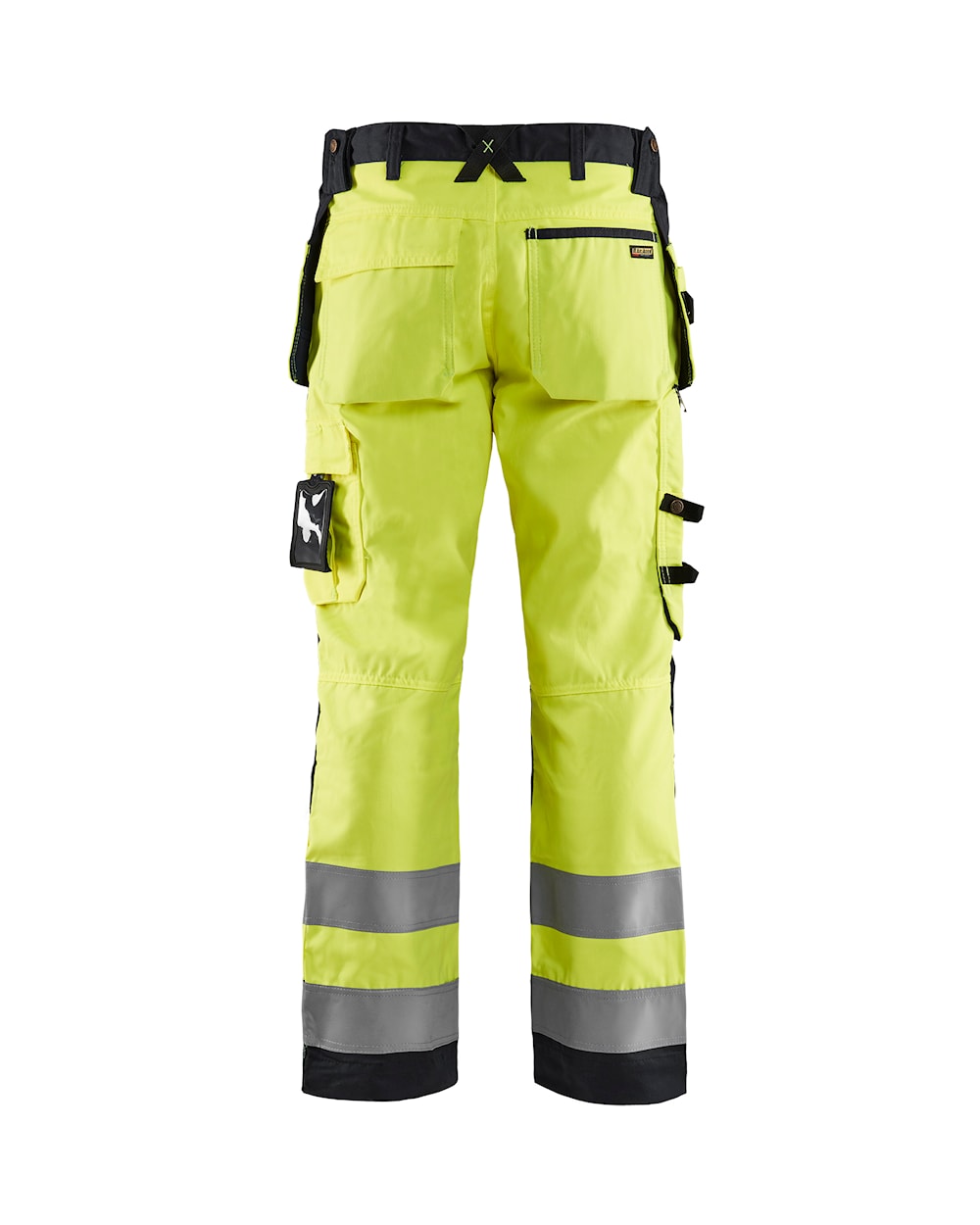 Blaklader Hi-Vis Craftsman Trousers 1568 - Hi-Vis Yellow/Black