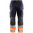 Blaklader Multinorm Inherent Trousers 1489 #colour_navy-blue-orange