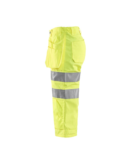 Blaklader Women's Pirate Shorts Hi-Vis 7139 #colour_hi-vis-yellow