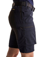 Blaklader Women's Service Shorts with Stretch 7149 #colour_dark-navy-black
