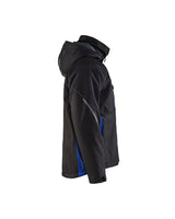 Blaklader Lightweight Lined Functional Jacket 4890 #colour_black-cornflower-blue