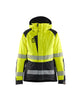 Blaklader Women's Winter Jacket Hi-Vis 4456 #colour_hi-vis-yellow-black