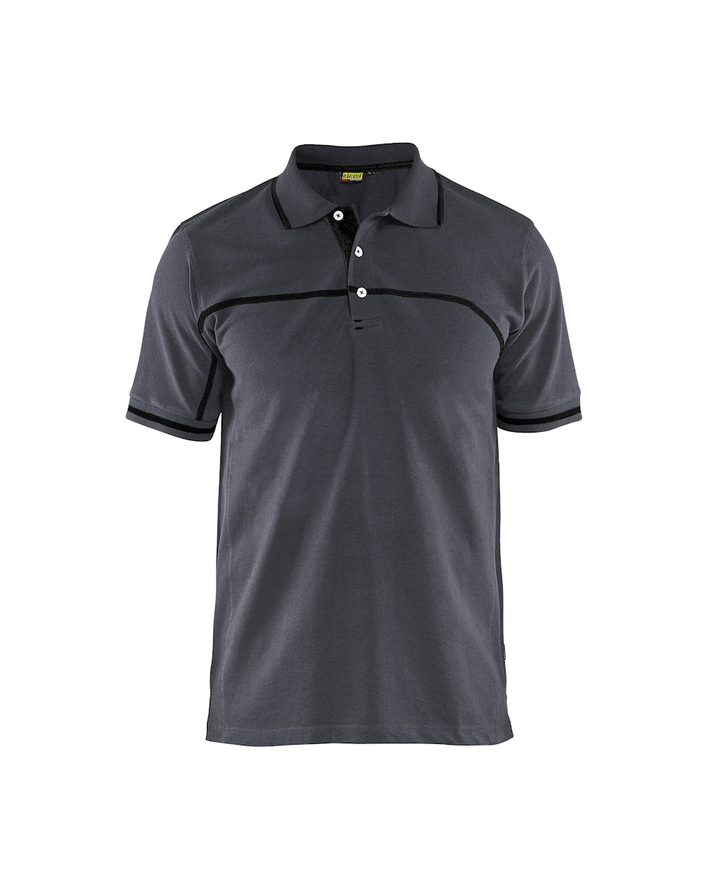 Blaklader Polo Shirt 3389 #colour_mid-grey-black