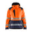 Blaklader Women's Shell Jacket Hi-Vis 4436 #colour_orange-navy-blue