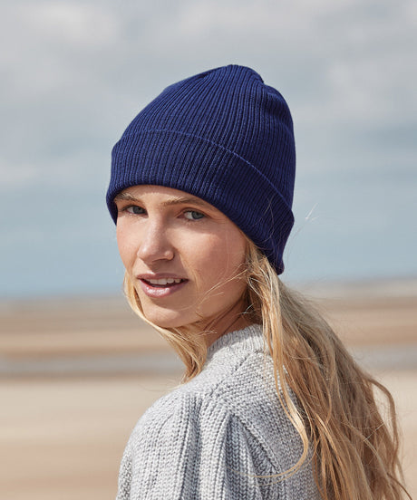 Beechfield Organic Cotton Fine Knit Beanie