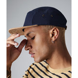 Beechfield Suede Peak 5-Panel Cap