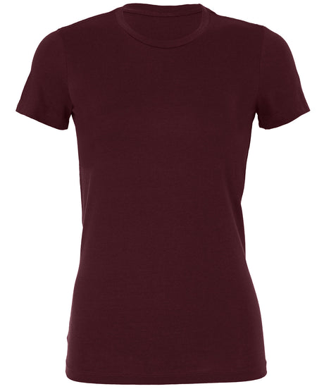 Bella Canvas Sheer Mini Rib Crew Neck T-Shirt