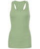 Bella Canvas Sheer Mini Rib Racerback Tank Top