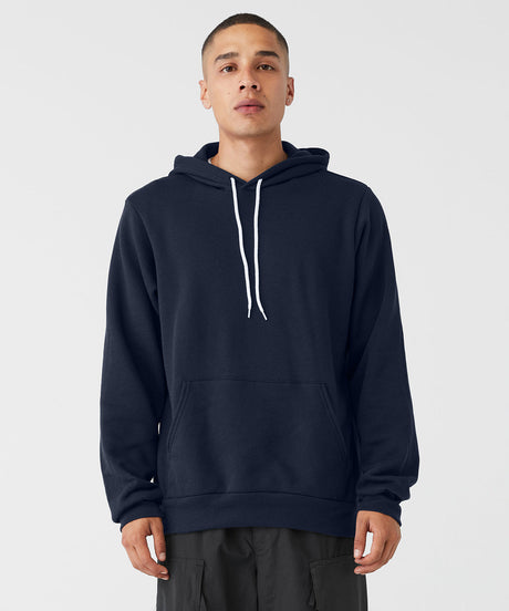 Bella Canvas Unisex Polycotton Fleece Pullover Hoodie - Navy