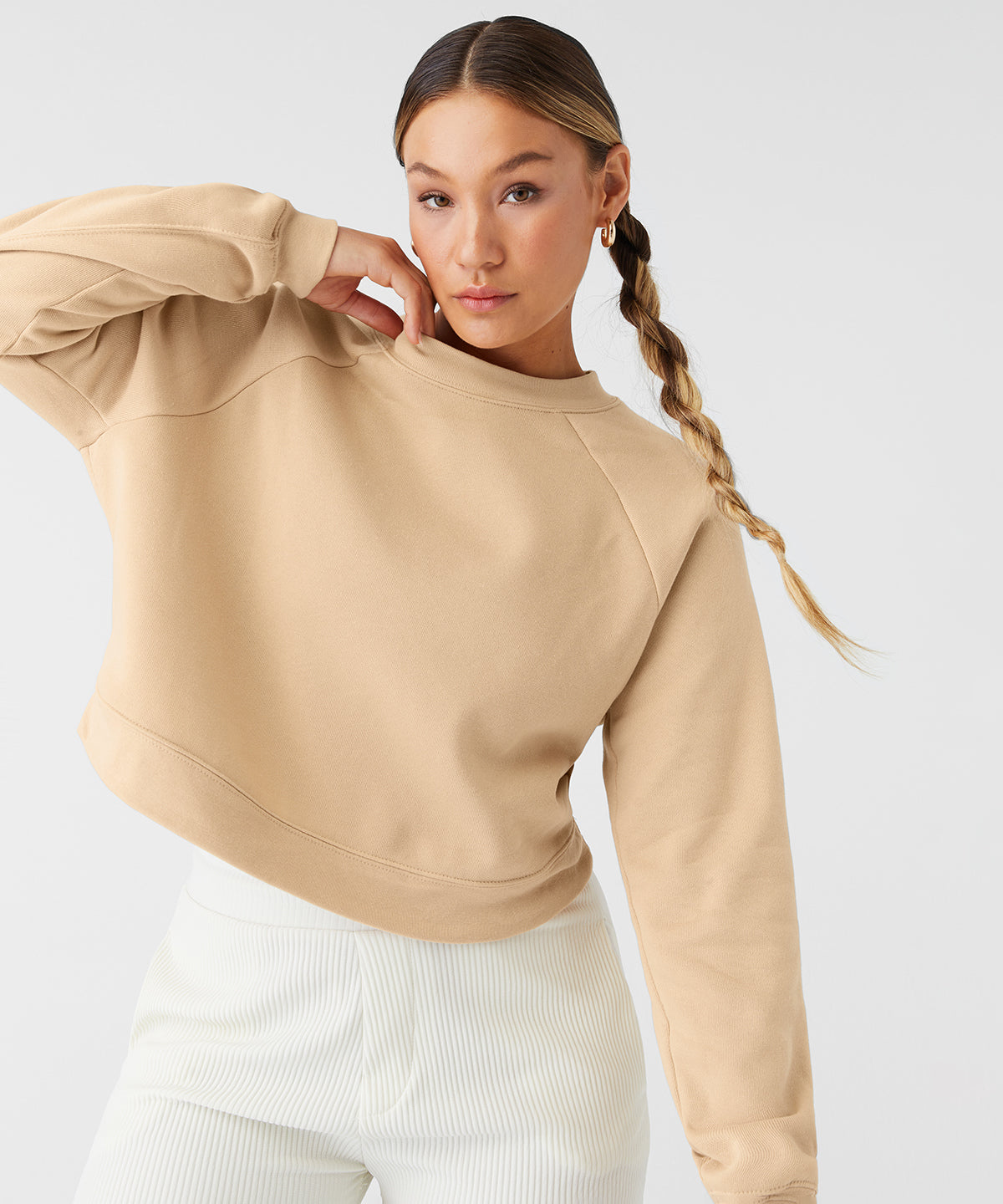 Bella Canvas Women's Raglan Pullover Fleece